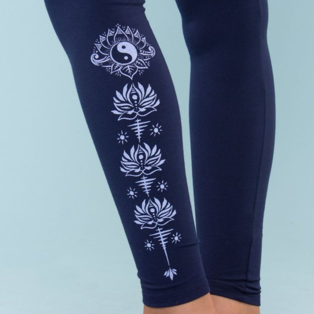 Yin Yang Organic Cotton Leggings